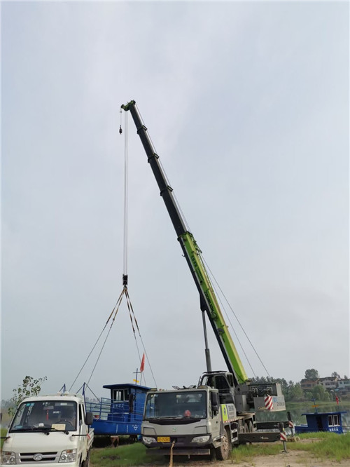 七台河市桥梁建设吊装案例